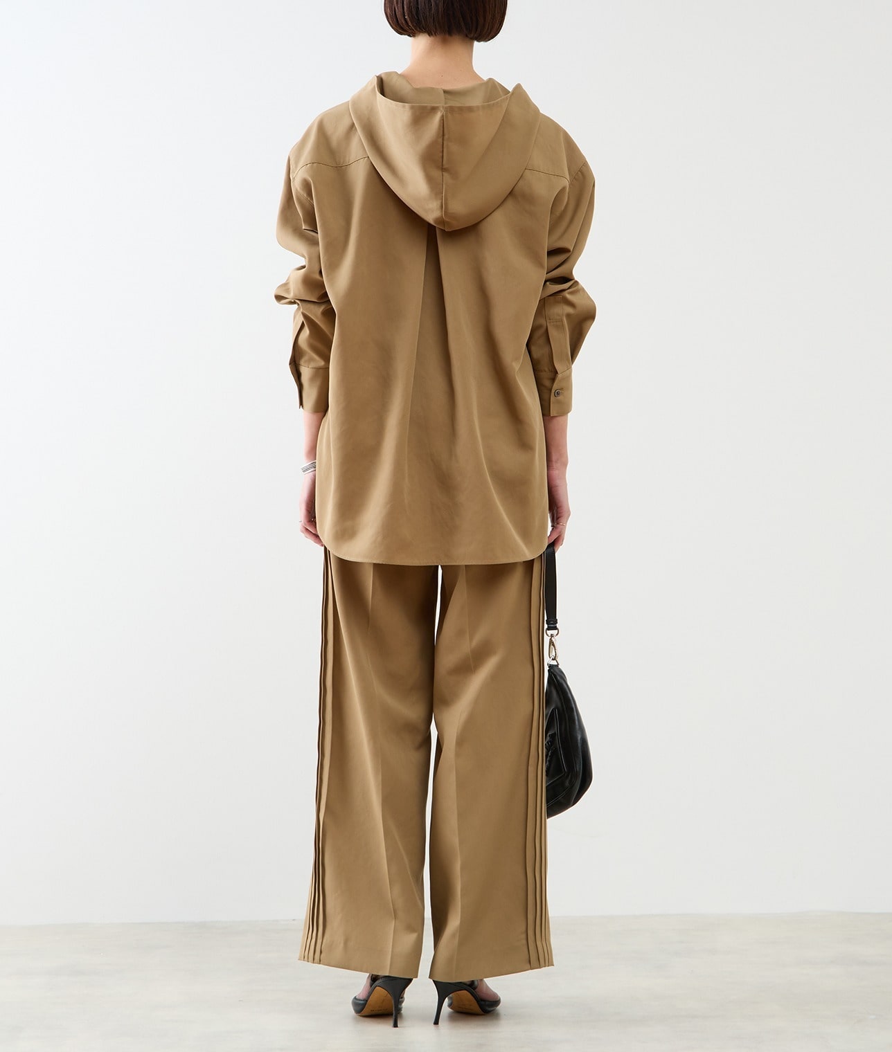 サイドタックパンツ 詳細画像 ブラック 7