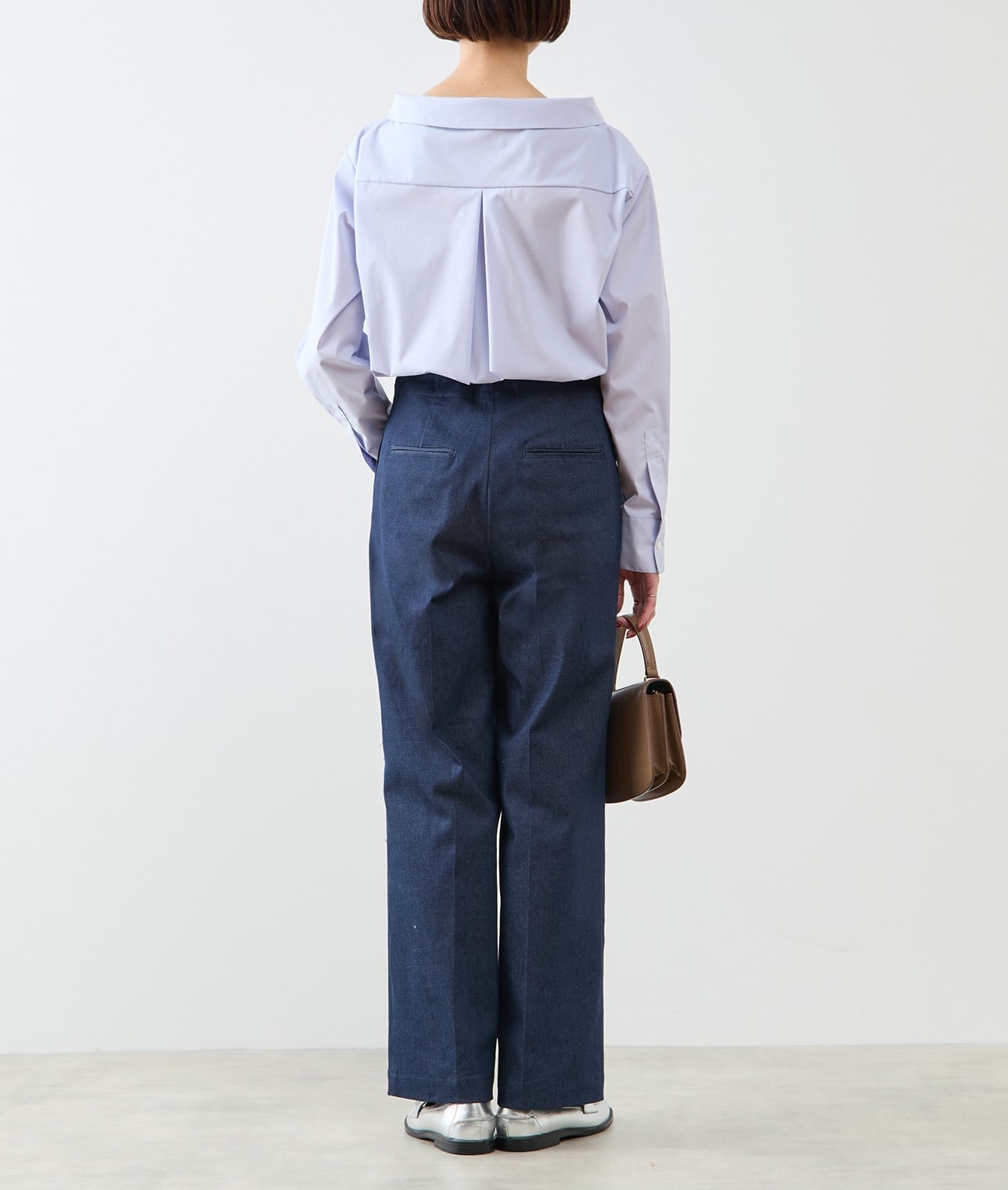 【予約】デニムライクドロストパンツ 詳細画像 インディゴ 9