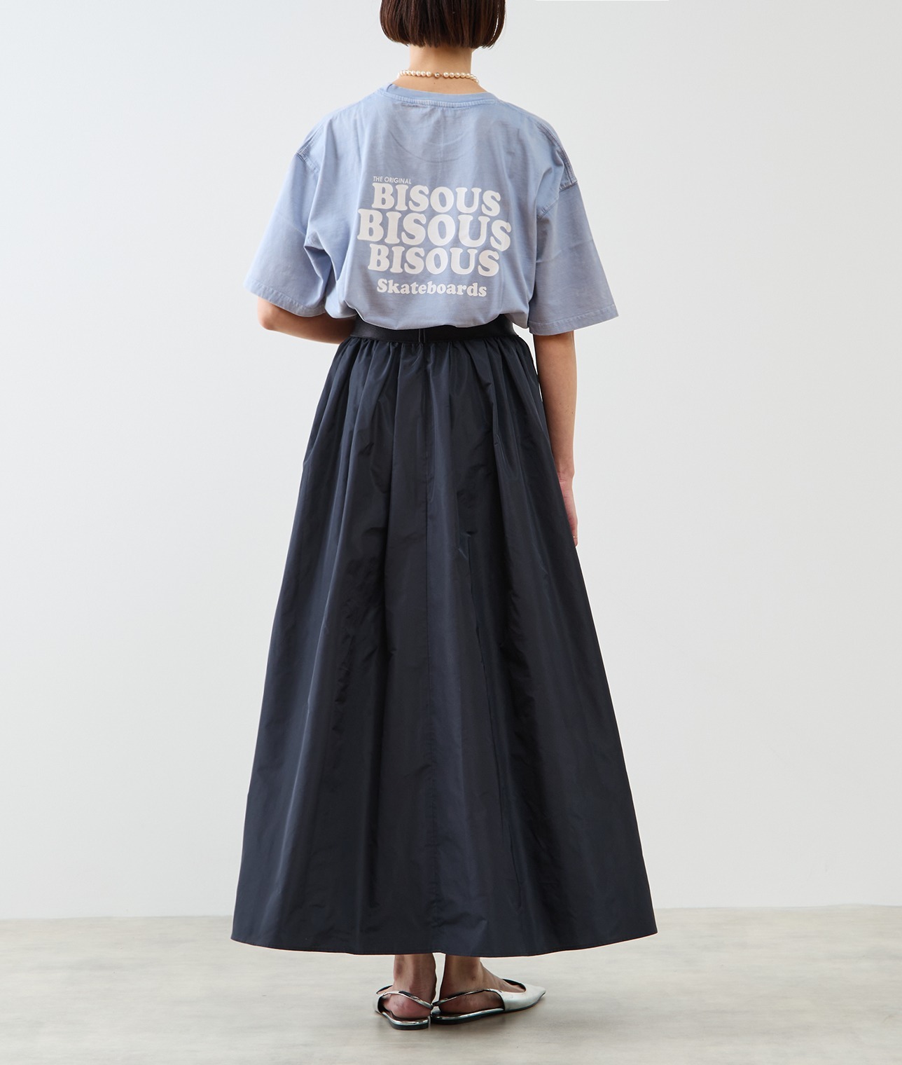 タフタスカート 詳細画像 ネイビー 2