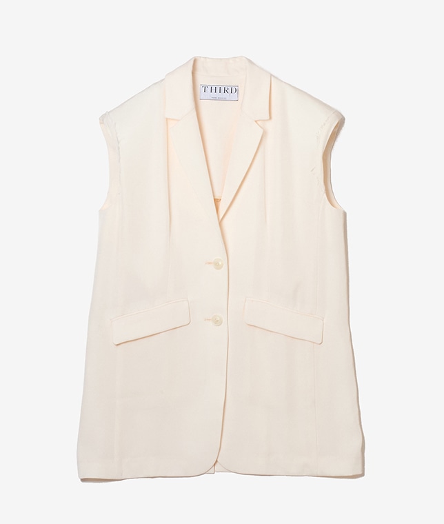 【伊勢丹先行】ツイルロングジレ