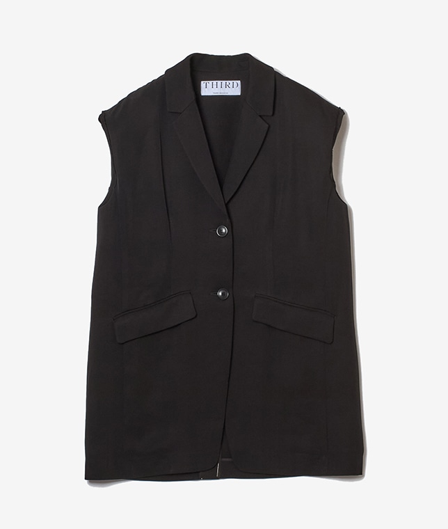 【伊勢丹先行】ツイルロングジレ