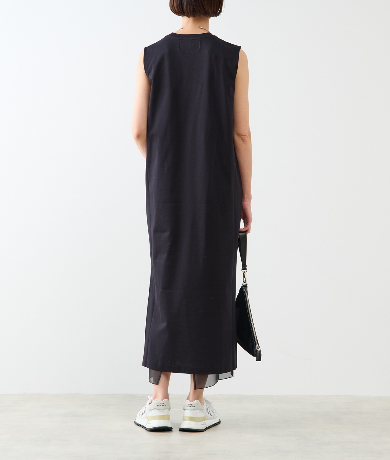 シアーレイヤードワンピース 詳細画像 ブラック 3