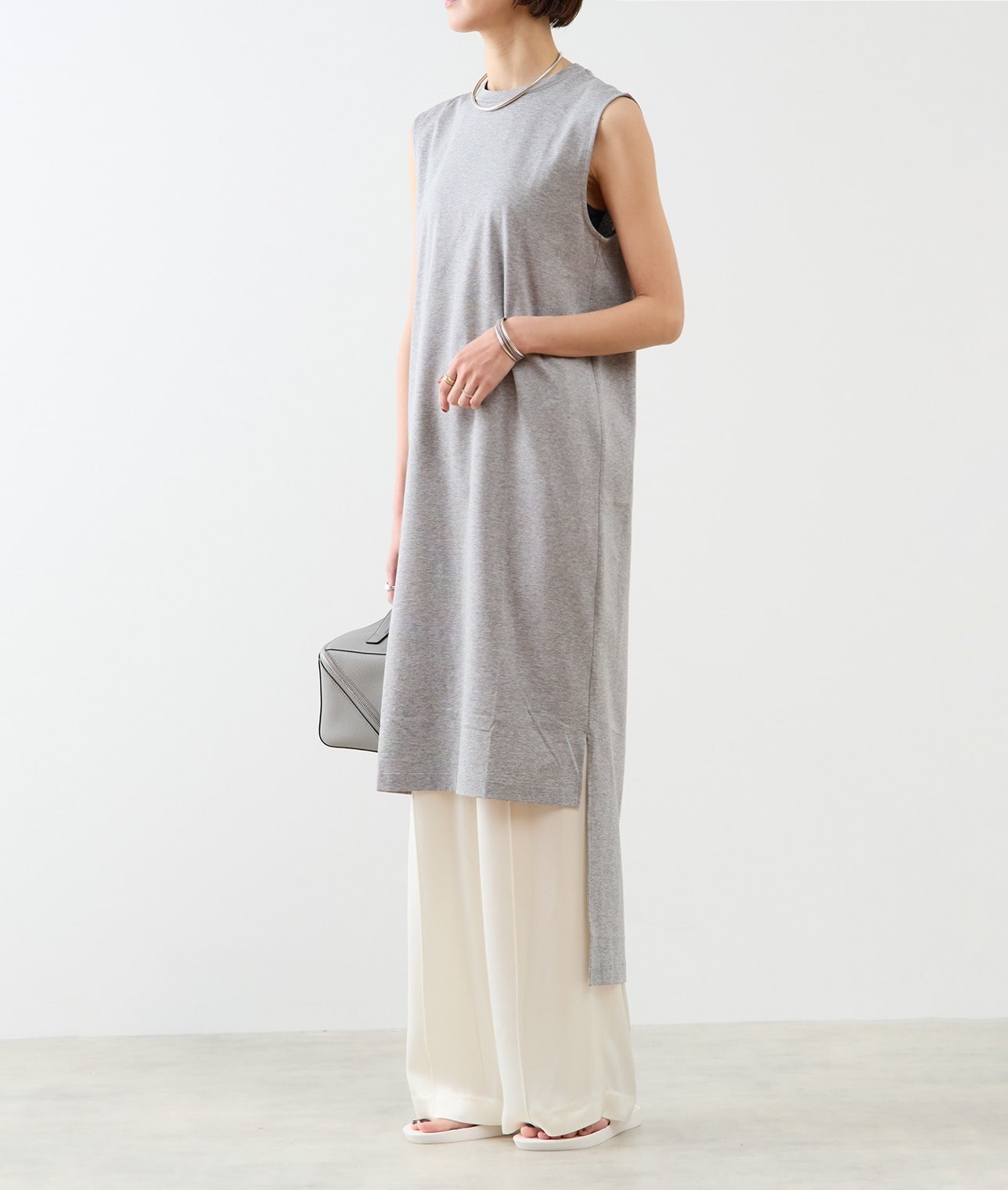 シアーレイヤードワンピース 詳細画像 ブラック 7