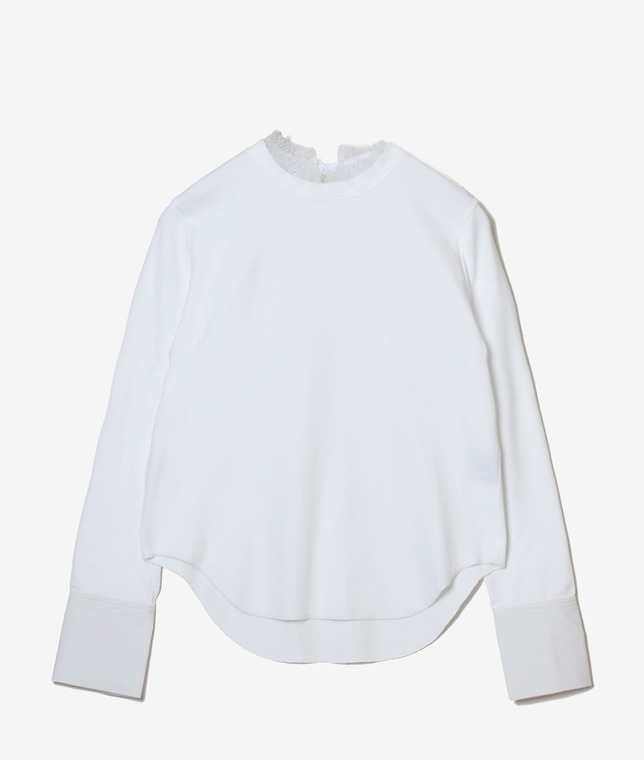 レーストリミングカットソー