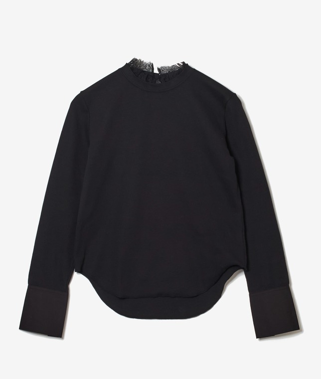 レーストリミングカットソー