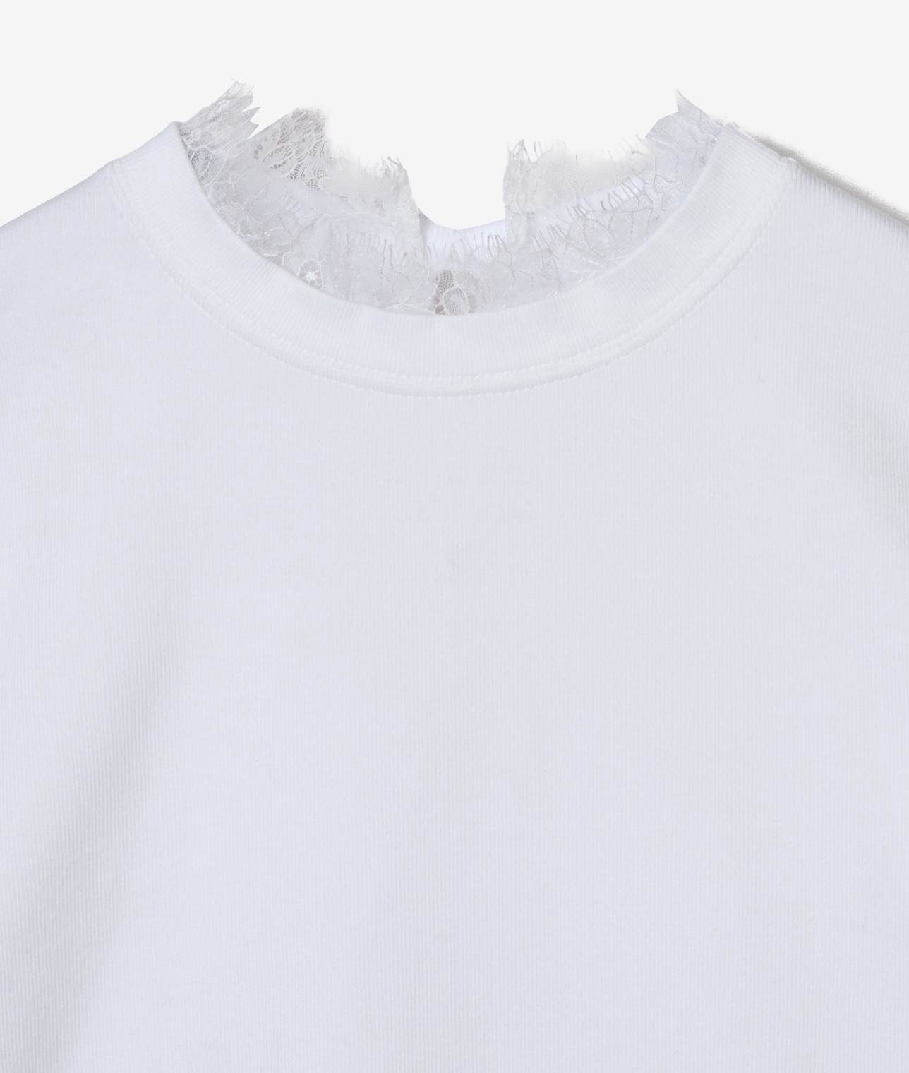 レーストリミングカットソー 詳細画像 ブラック 5