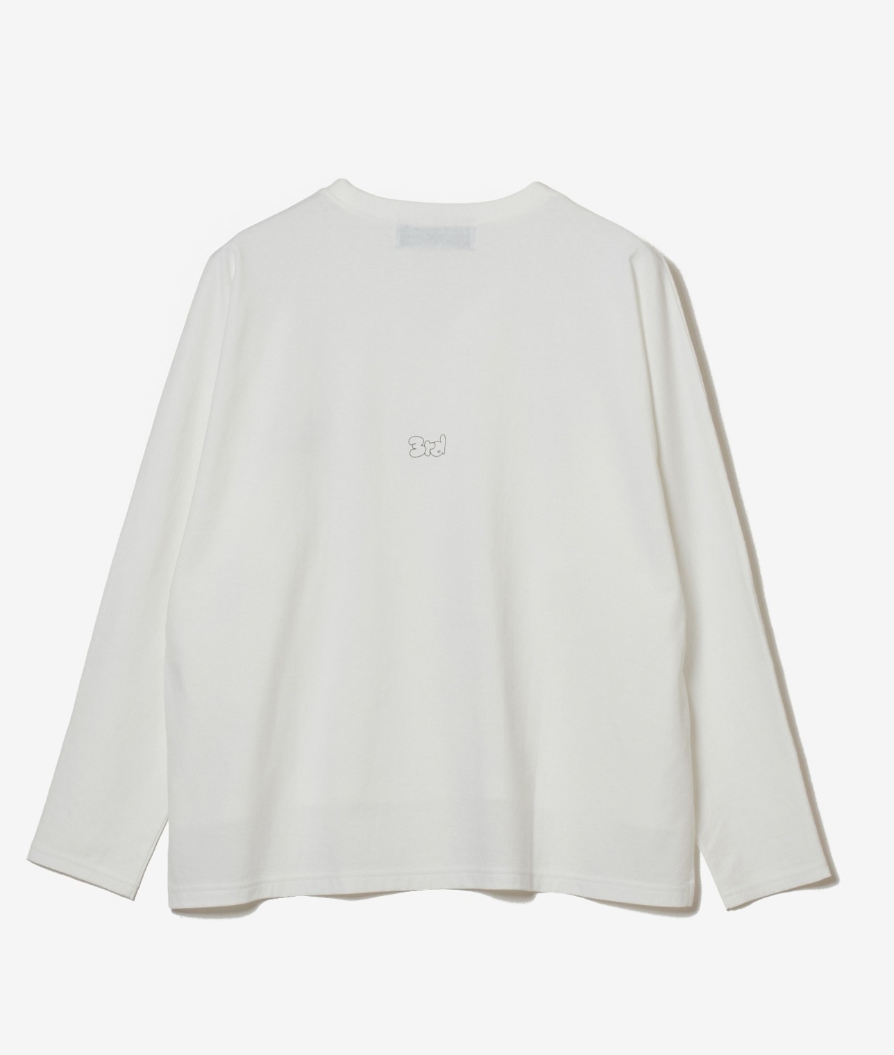 スリーロゴロングスリーブT 詳細画像 ホワイト 4