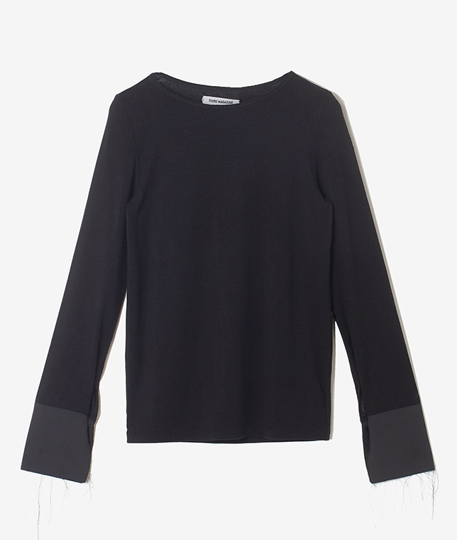 カフス付ロングスリーブ