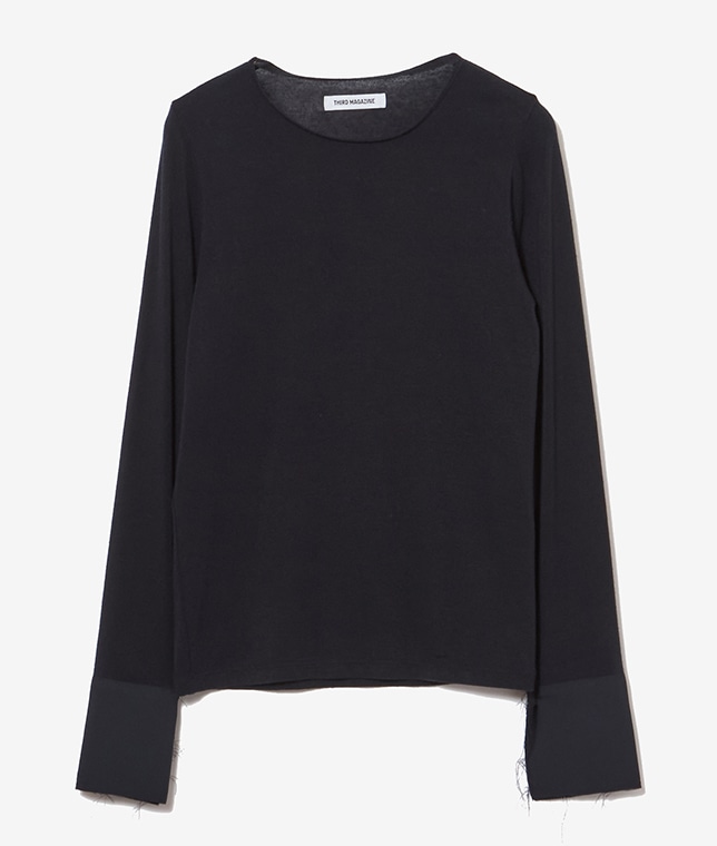 カフス付ロングスリーブ