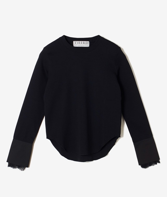 【予約】レース袖カットソー