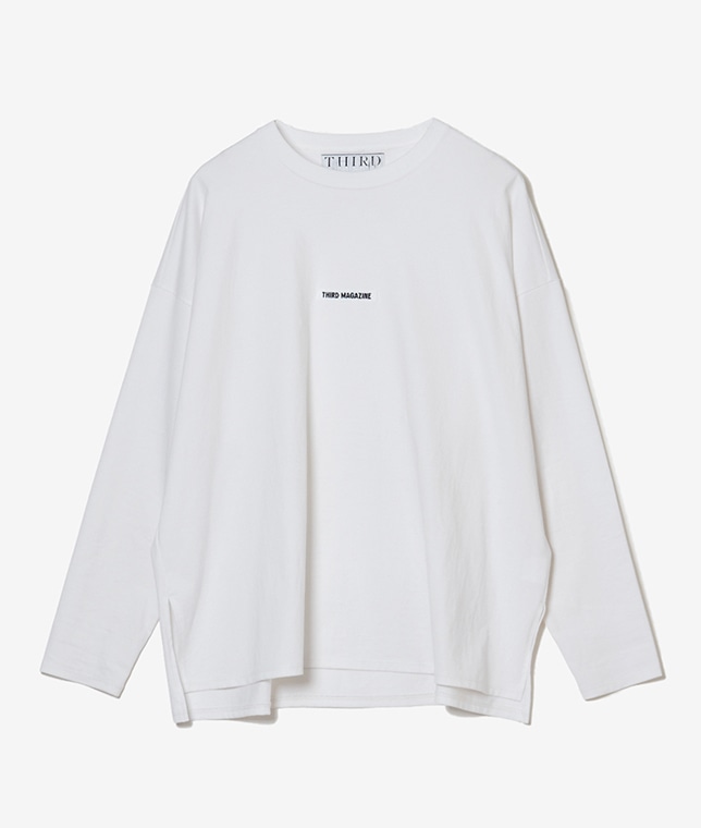 グログランロゴロングTシャツ