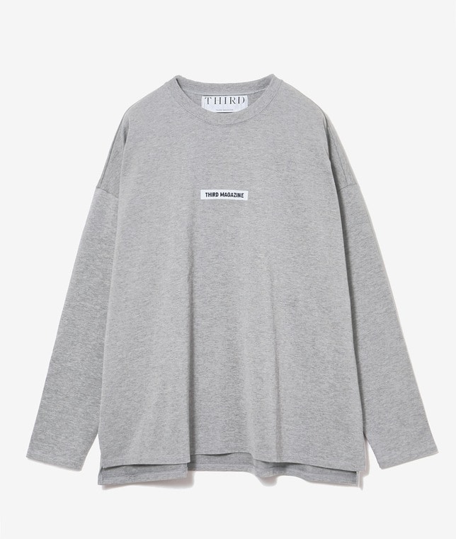 グログランロゴロングTシャツ