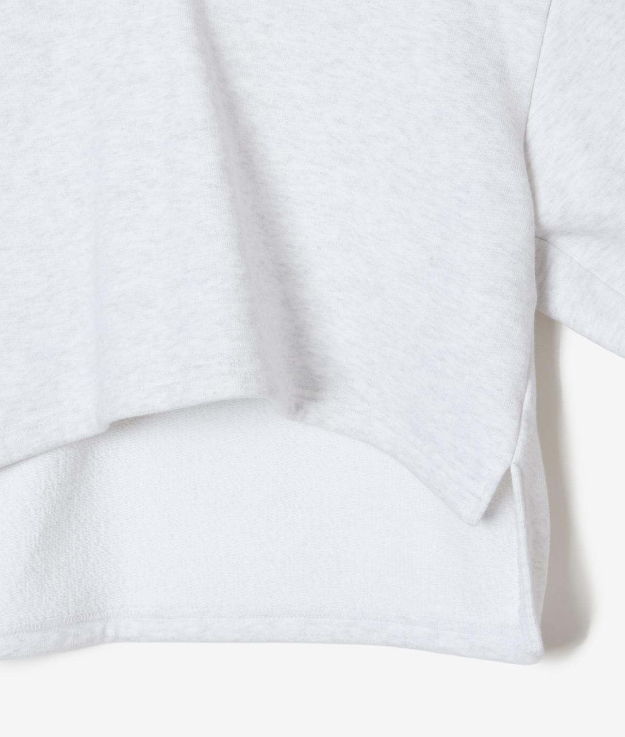 プリーツスリーブVネックスウェット 詳細画像 ブラック 4