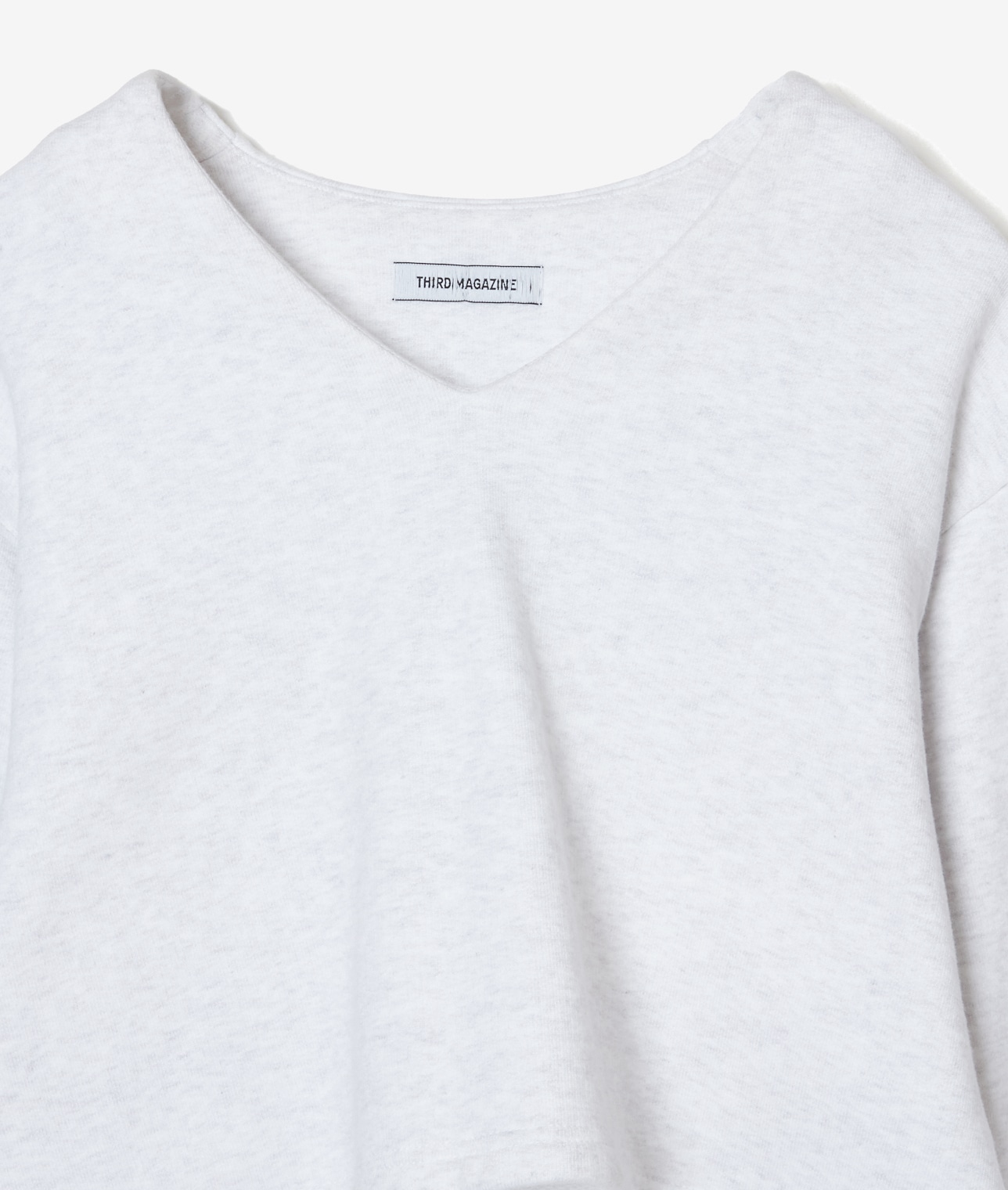 プリーツスリーブVネックスウェット 詳細画像 ブラック 6