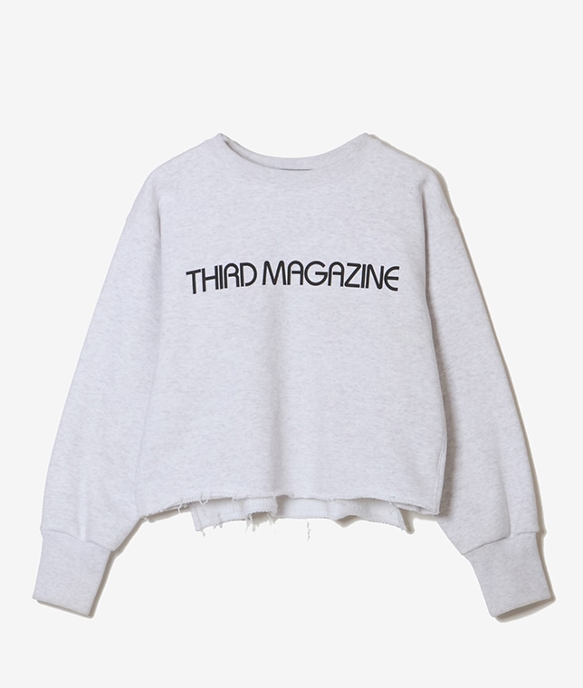 【伊勢丹先行】ロゴプリントボクシースウェット