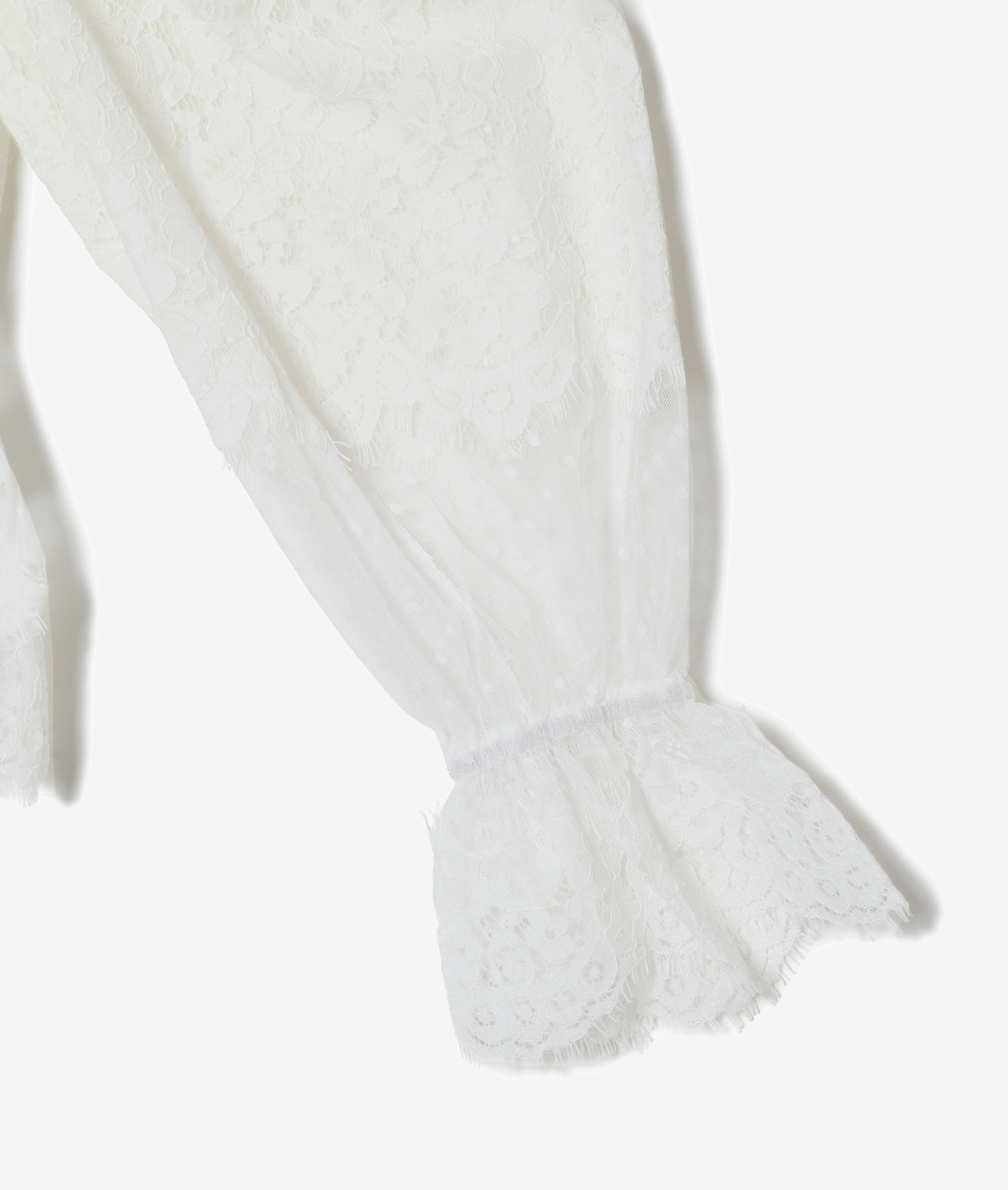 CHOKLATE（ショックレート）/スタンドレースブラウス 詳細画像 ブラック 4