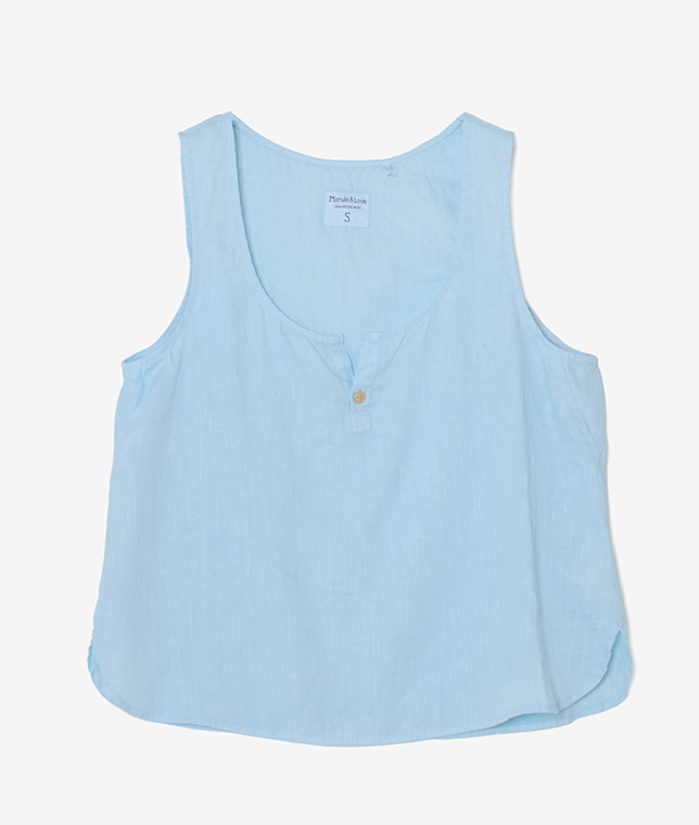 Marule&Love/リネンヘンリータンクトップ