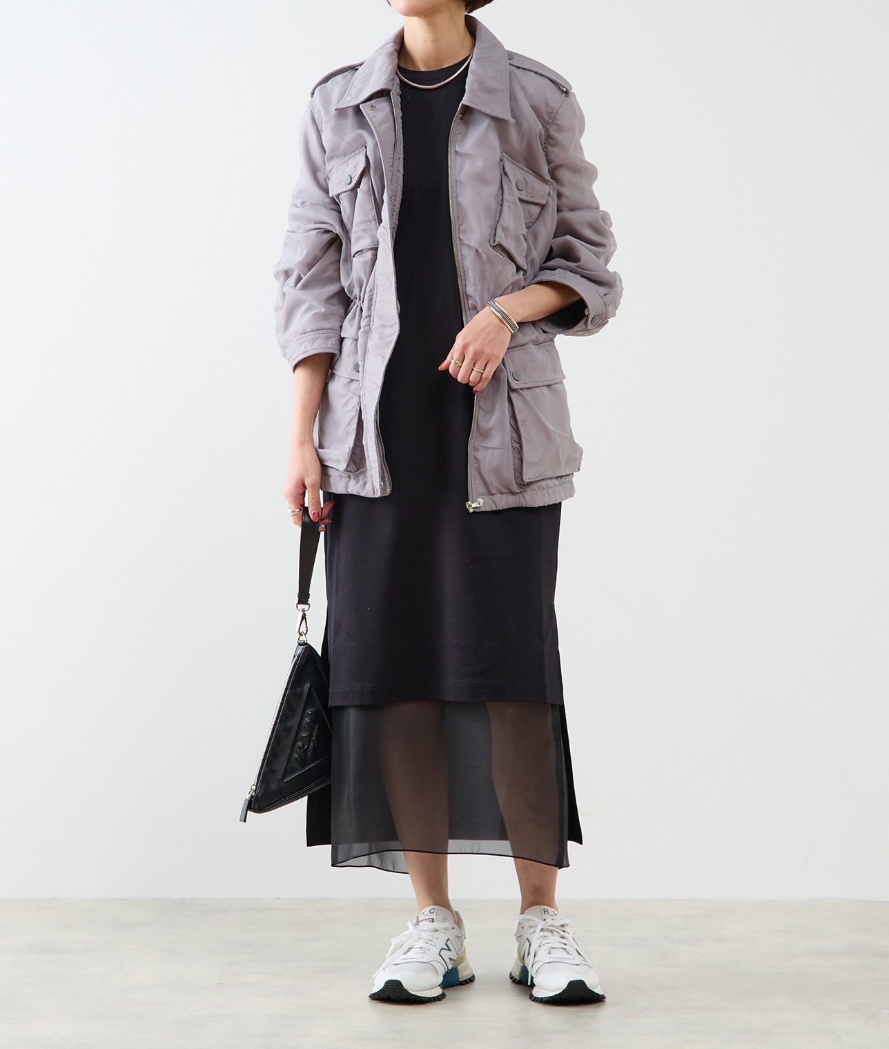 ATELIER EDITION/レイヤードポケットジャケット 詳細画像 L.GREY 1