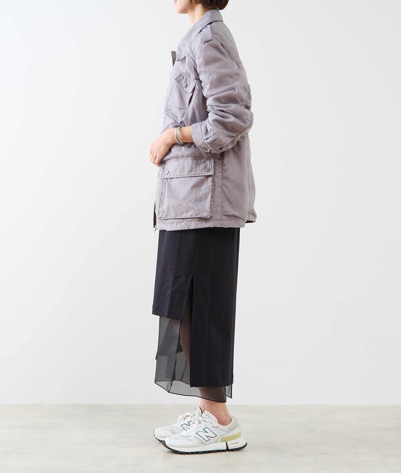 ATELIER EDITION/レイヤードポケットジャケット 詳細画像 L.GREY 2