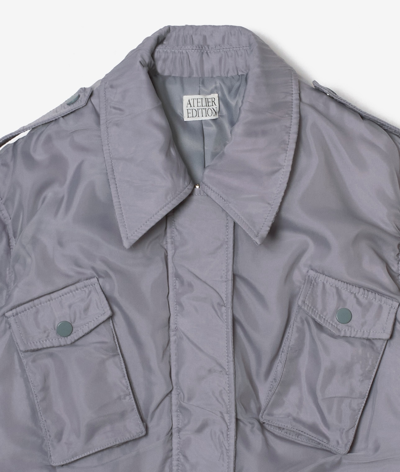 ATELIER EDITION/レイヤードポケットジャケット 詳細画像 L.GREY 5