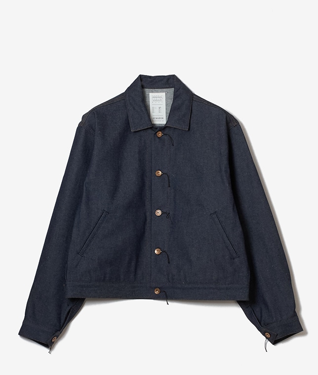 KURO/ボックスフォルムデニムショートジャケット