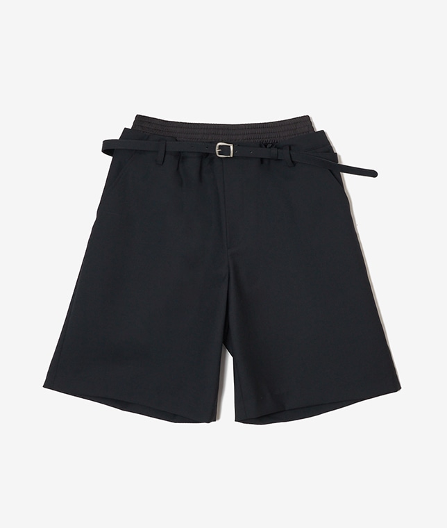 ATELIER EDITION/レイヤードバミューダパンツ