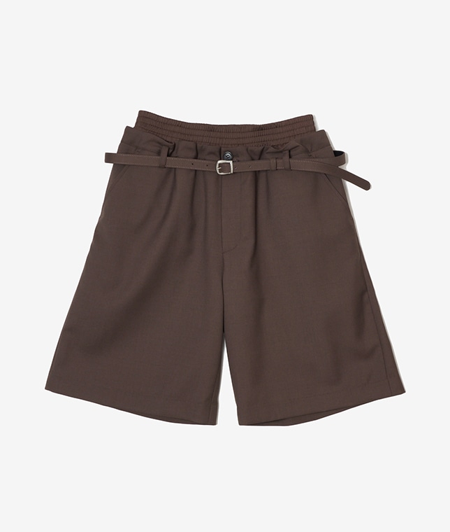 ATELIER EDITION/レイヤードバミューダパンツ