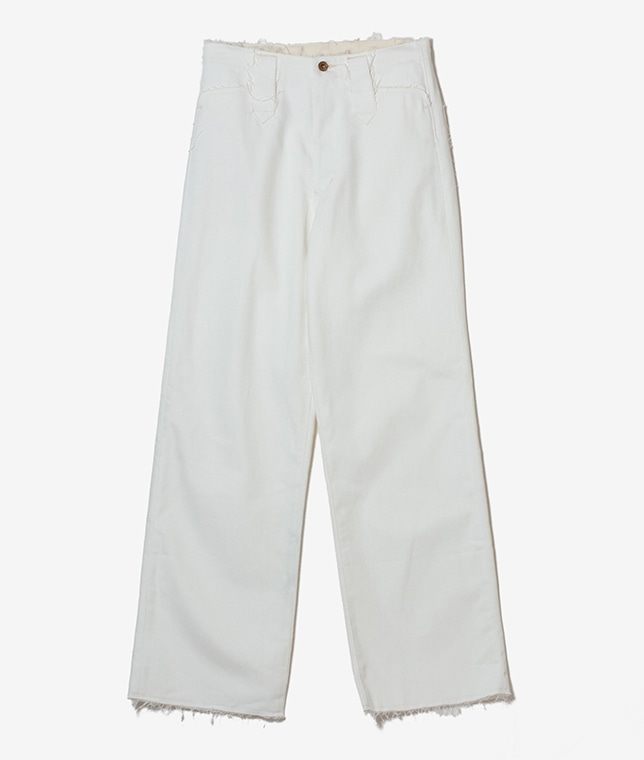 KURO/ロールアップデニム