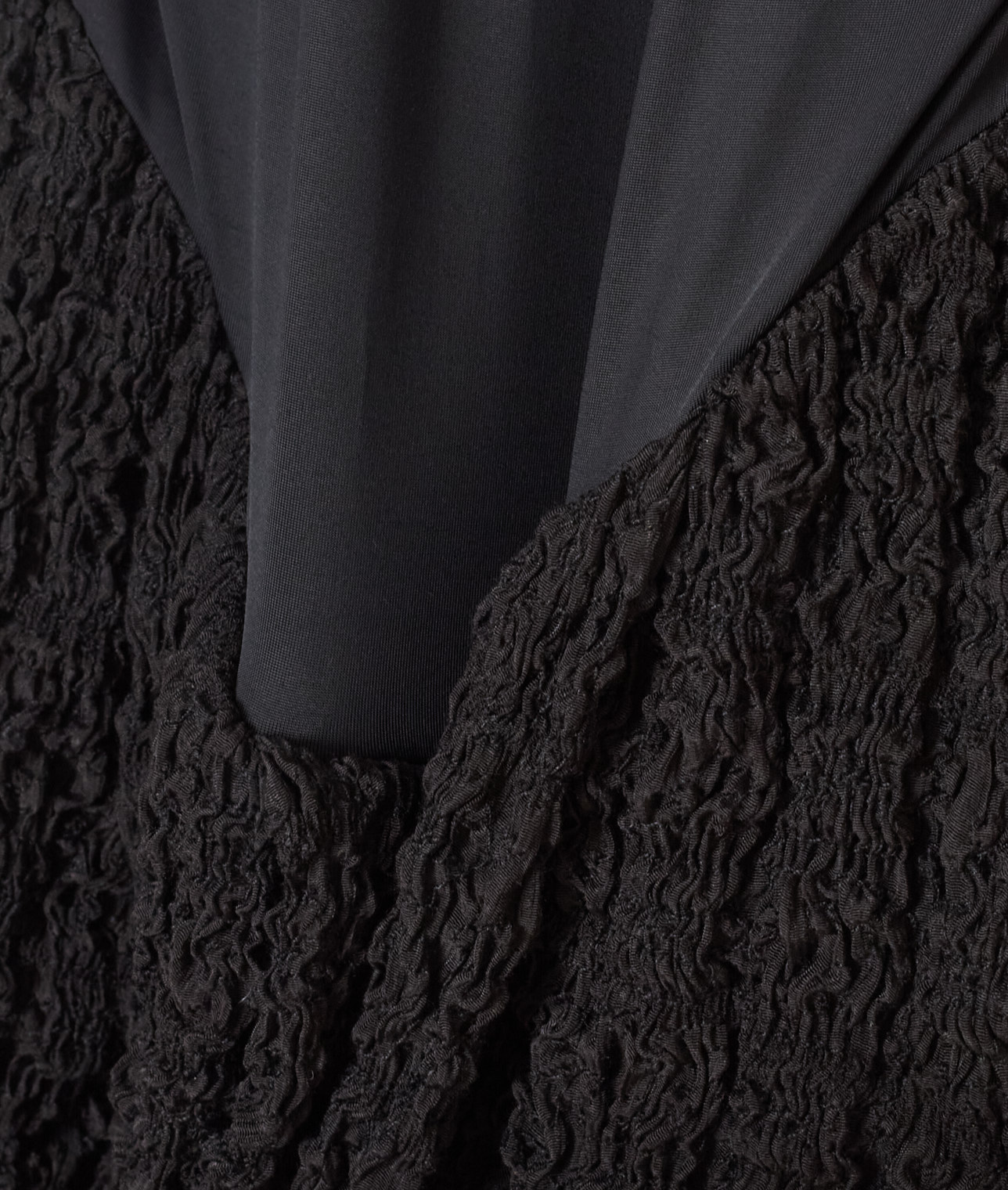 ATELIER EDITION/リンクルボリュームスカートドレス 詳細画像 BLACK 8