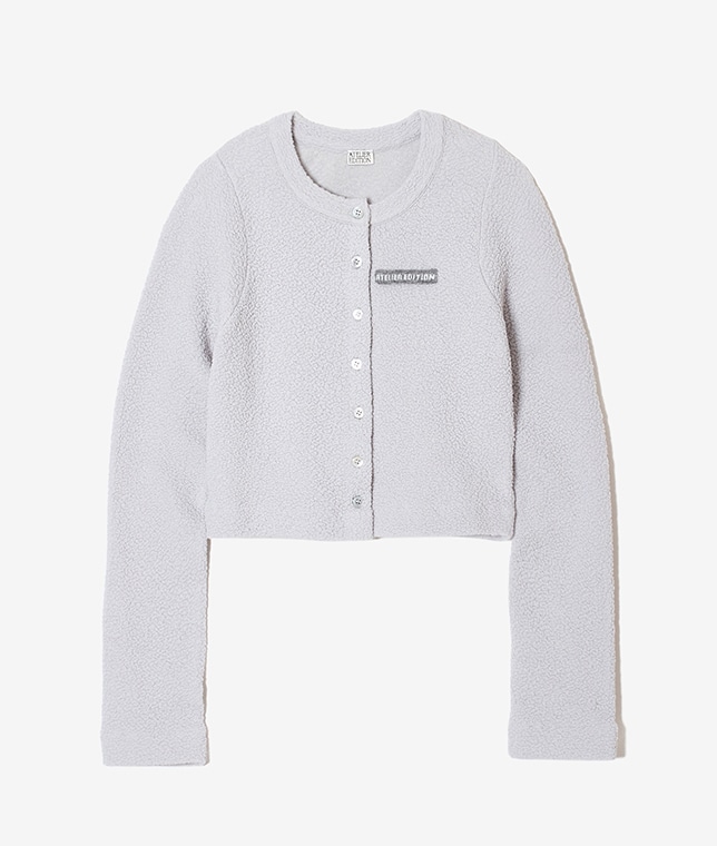 ATELIER EDITION/ジャカードリンクルカーデ