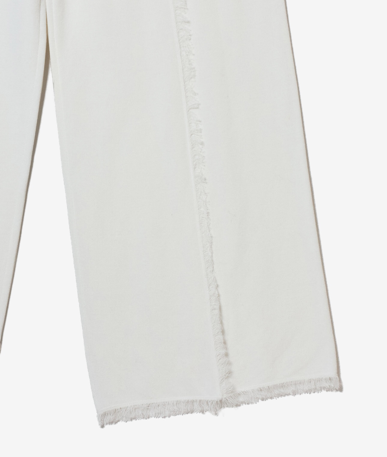 THE TINY BIG SISTER/フリンジニットパンツ 詳細画像 WHITE 4