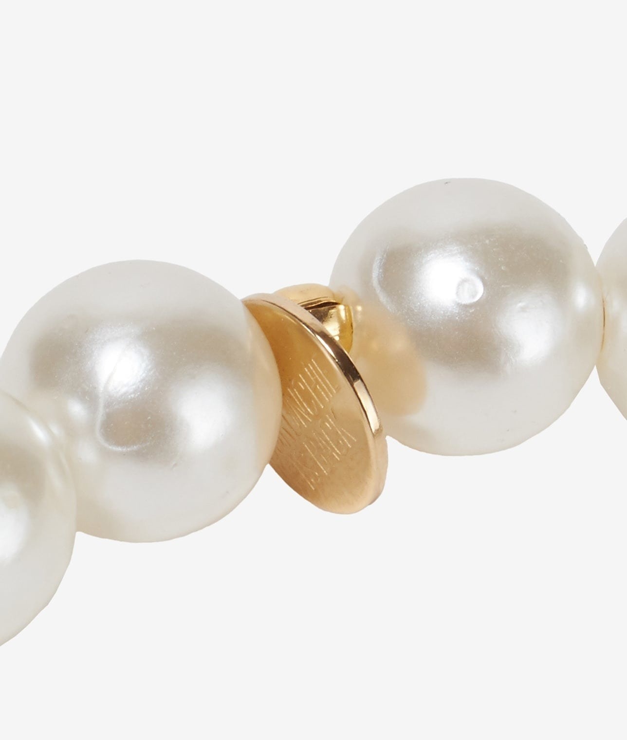 SCRUNCHIE IS BACK/エラスティックパールネックレス（SMALL） 詳細画像 WHT 6