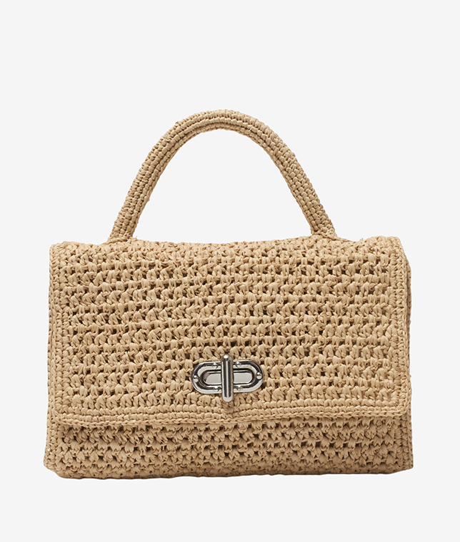 TONGASOA ARTISANAL/ワンハンドルラフィアバッグ