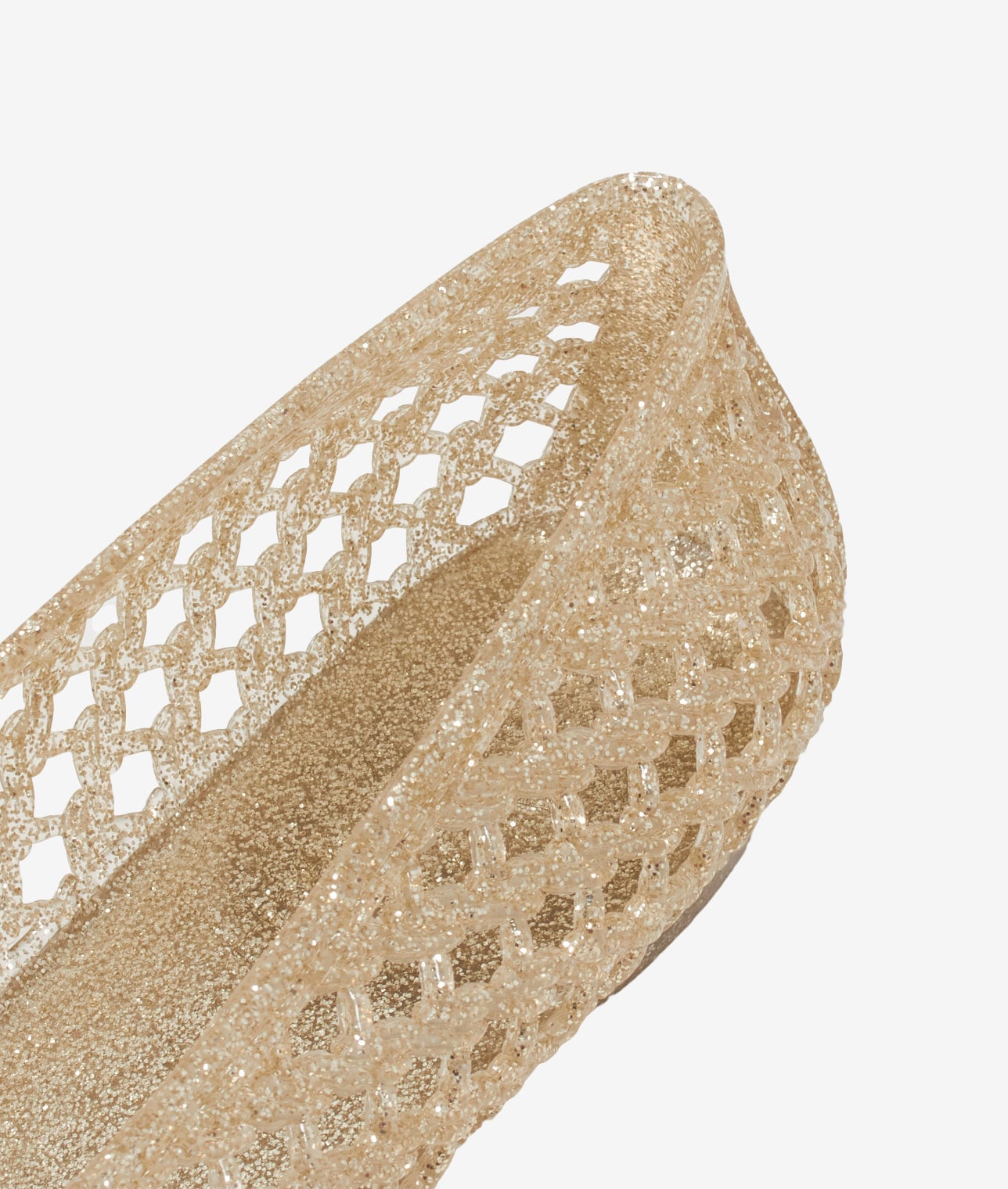 HEAVENLY JELLY/別注シャイニーメッシュパンプス 詳細画像 GOLD 9