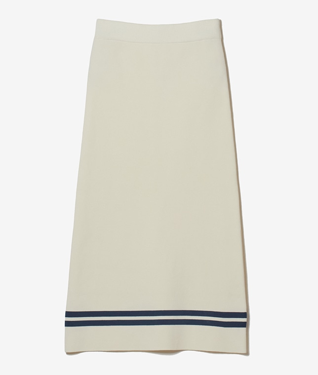 THE TINY BIG SISTER/2ラインニットスカート