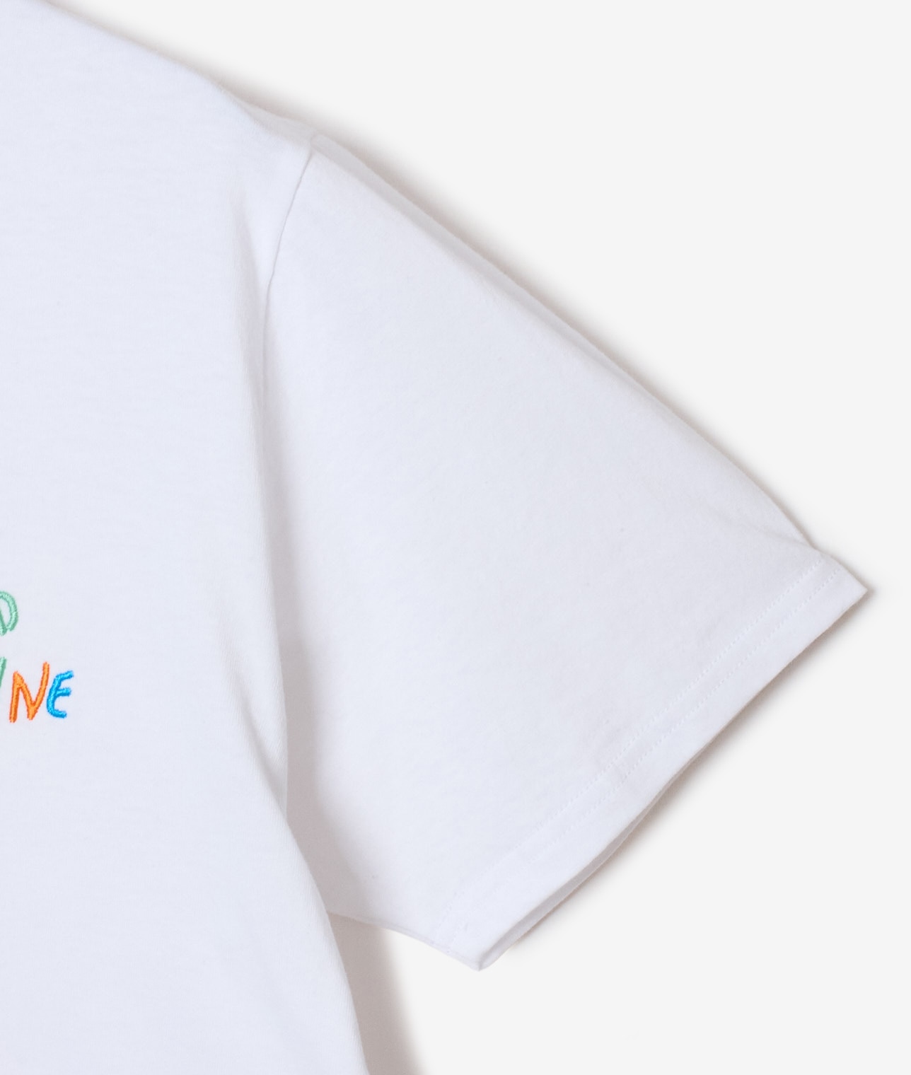 【予約】【別注】FRUIT OF THE LOOM/ロゴ刺繍パックT(2枚セット) 詳細画像 White×Black 5