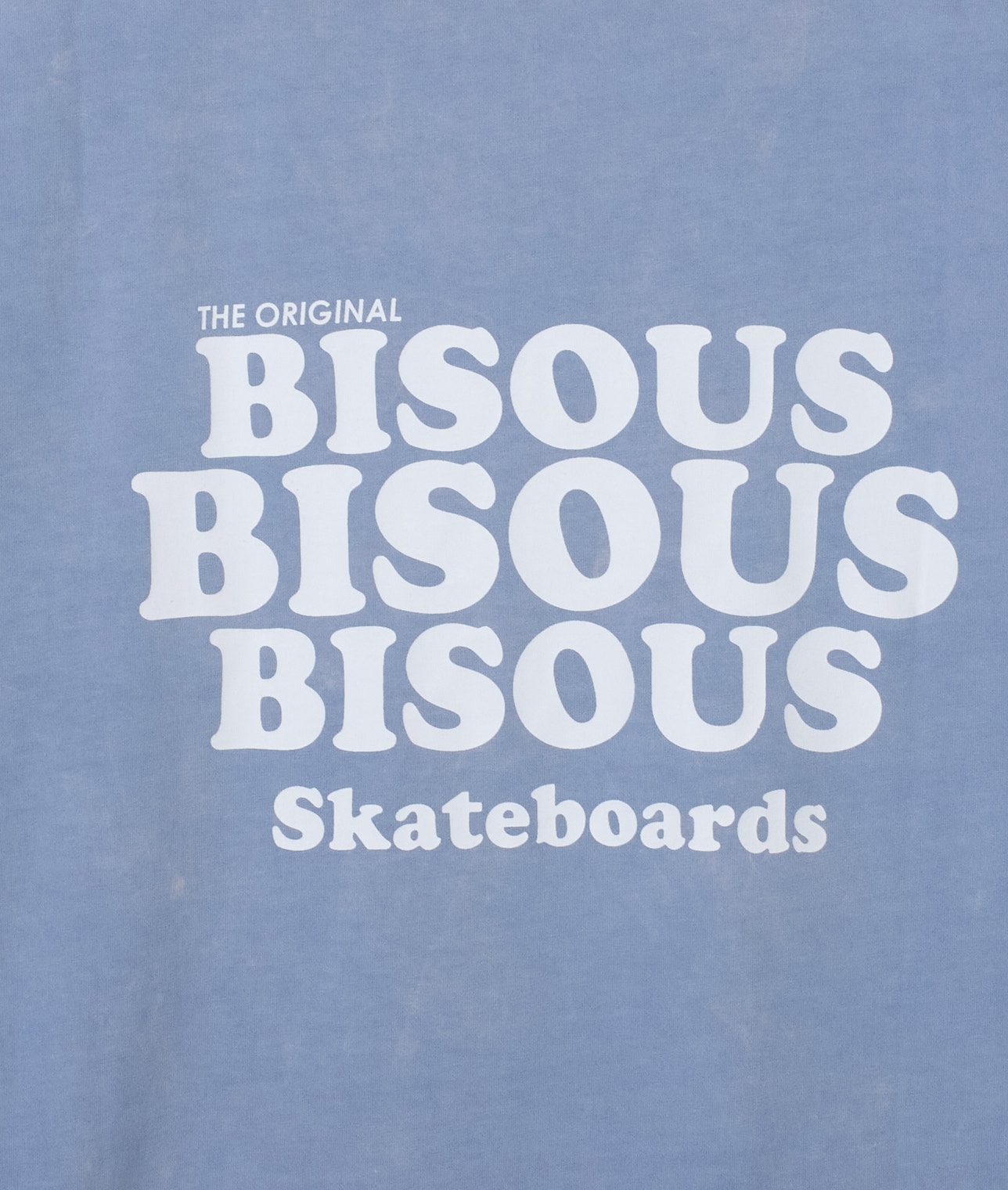 BISOUS SKATEBOARDS/3連ロゴTシャツ 詳細画像 Black 9