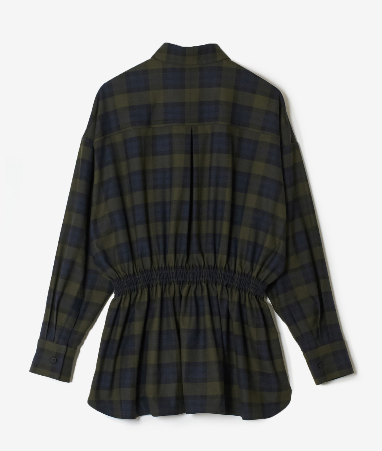 チェックシャーリングシャツ 詳細画像 グリーン 4