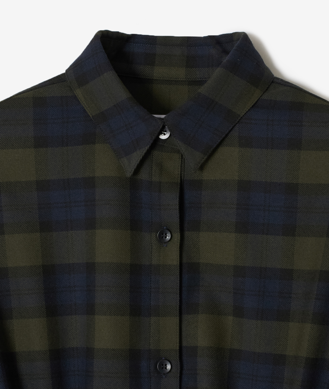 チェックシャーリングシャツ 詳細画像 グリーン 5