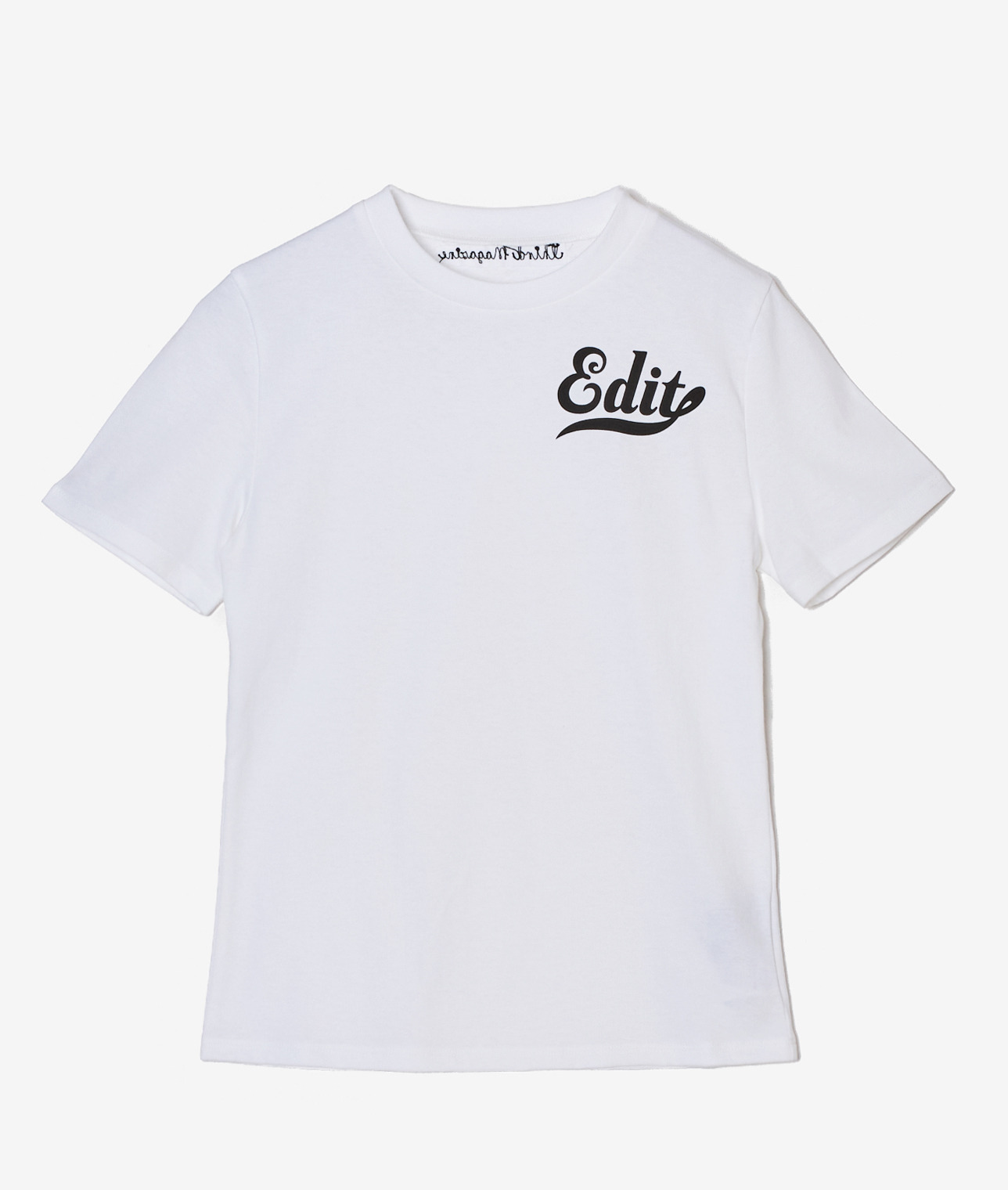 【コラボ】「Edit」ロゴTシャツ 詳細画像 レッド 3