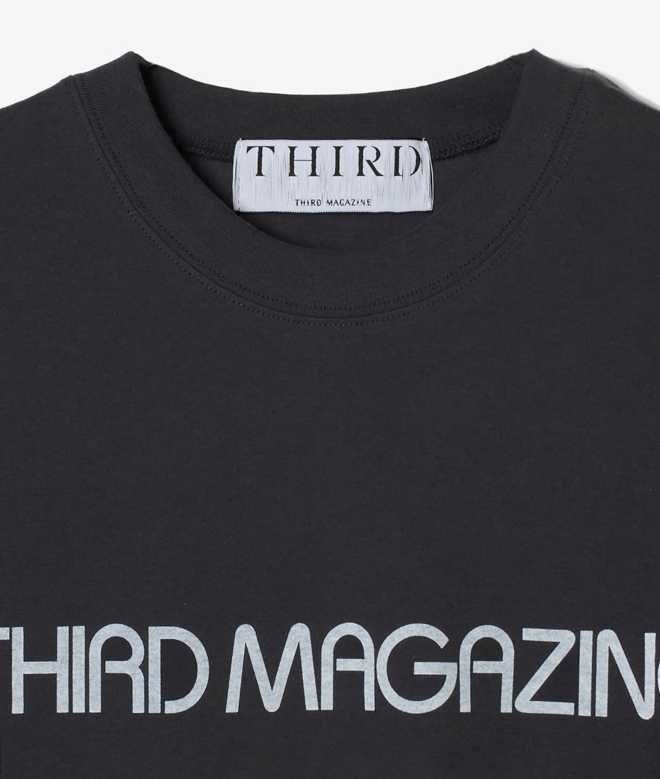 【再販】ボクシーロゴTシャツ(チャコール) 詳細画像 チャコールグレー 2