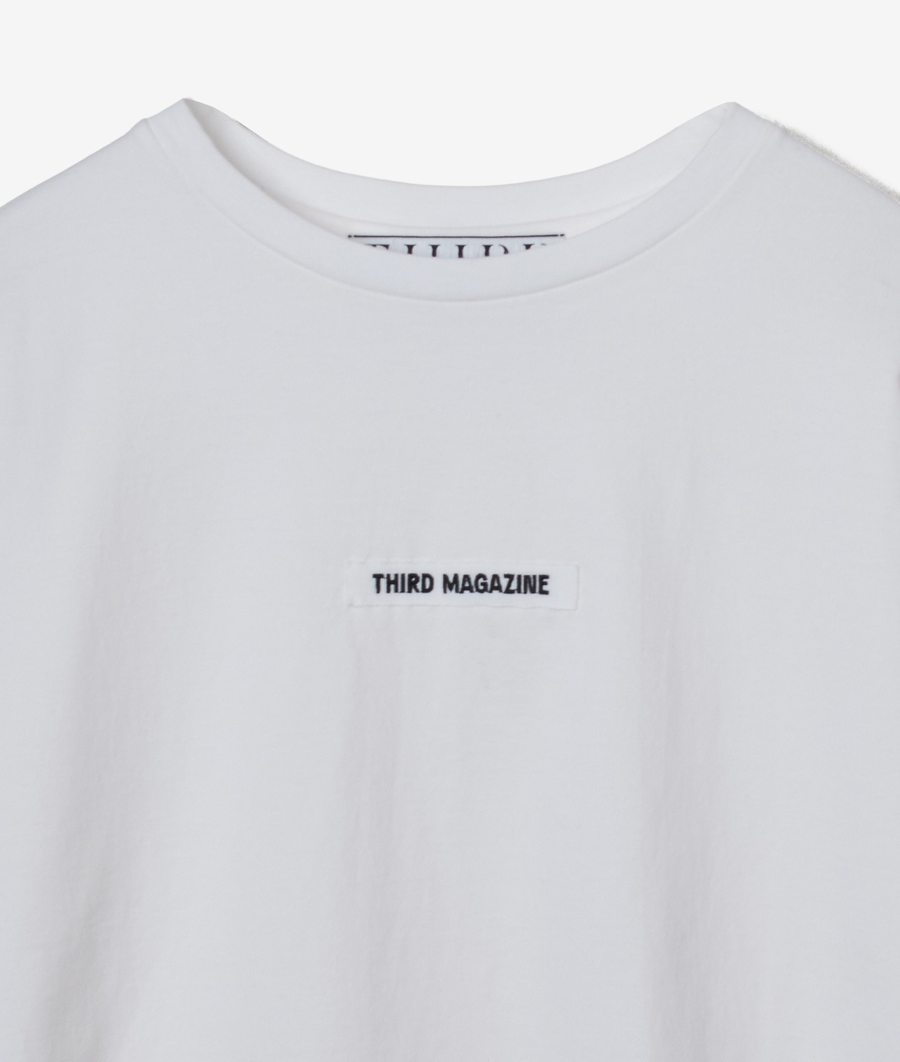 【ホワイト再販】グログランロゴクロップドTシャツ 詳細画像 ホワイト 4