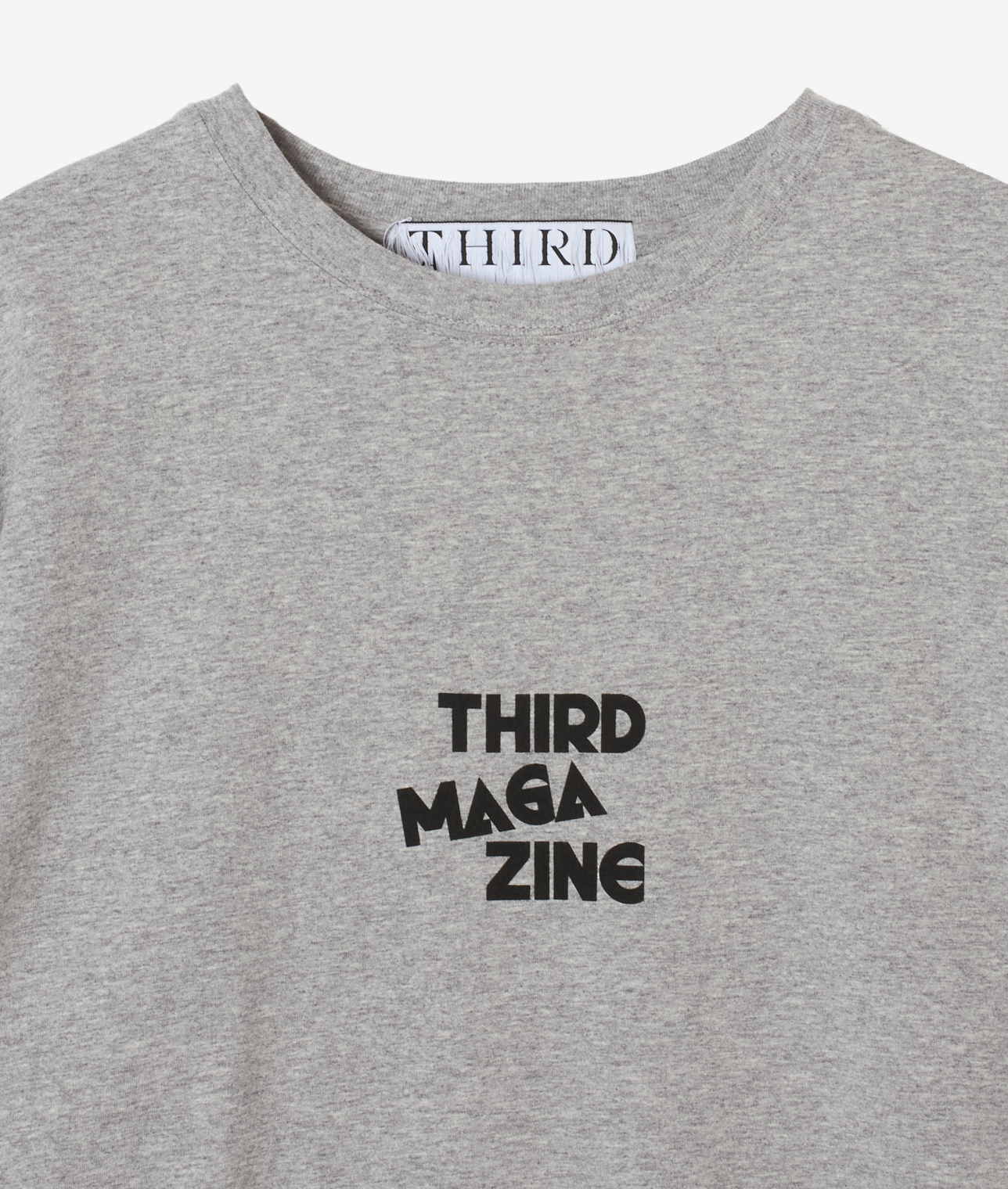 3ラインロゴTシャツ 詳細画像 グレー 5