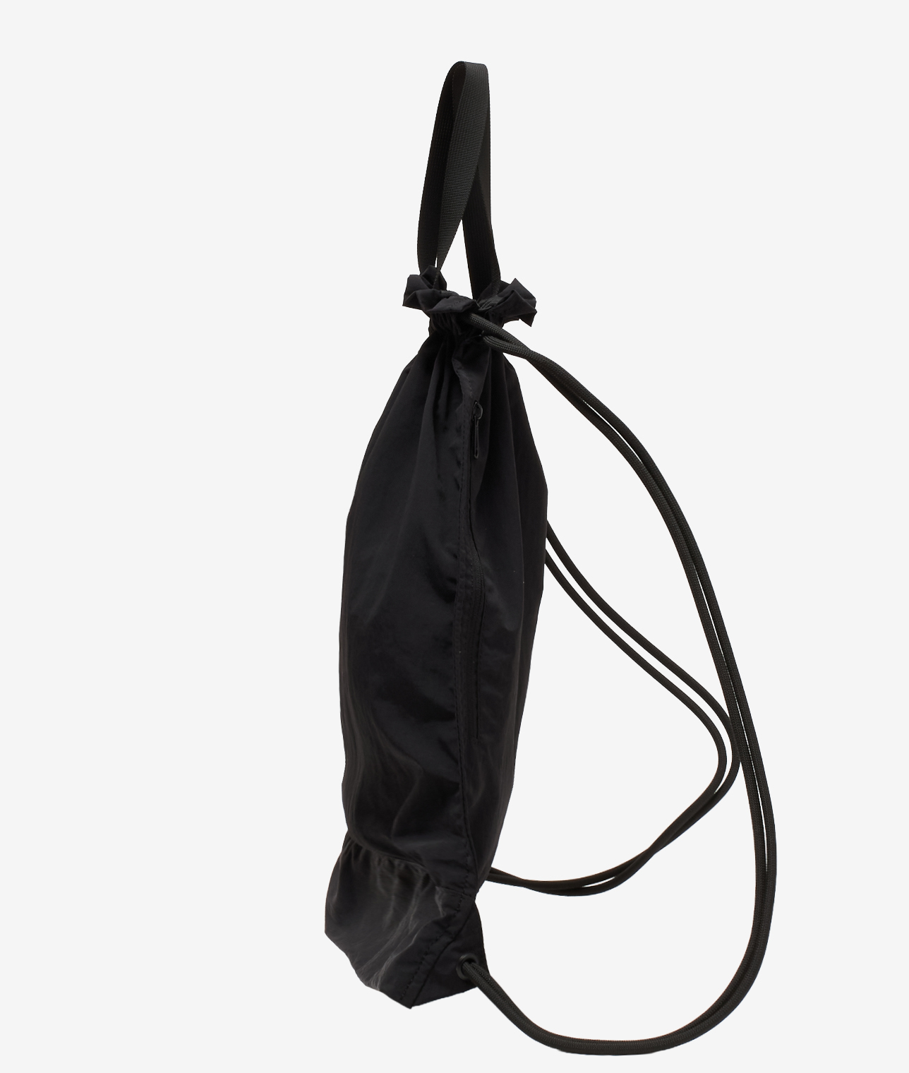 【別注】CARIBOU Mountaineering/ロゴナップサック 詳細画像 BLACK 2