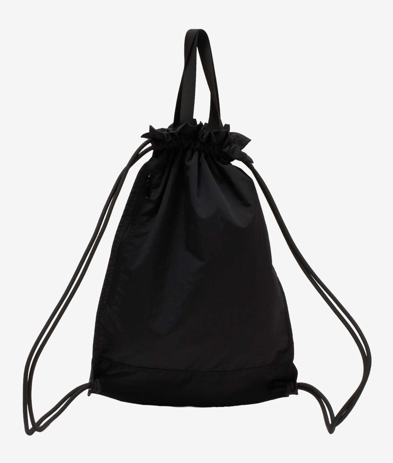 【別注】CARIBOU Mountaineering/ロゴナップサック 詳細画像 BLACK 3
