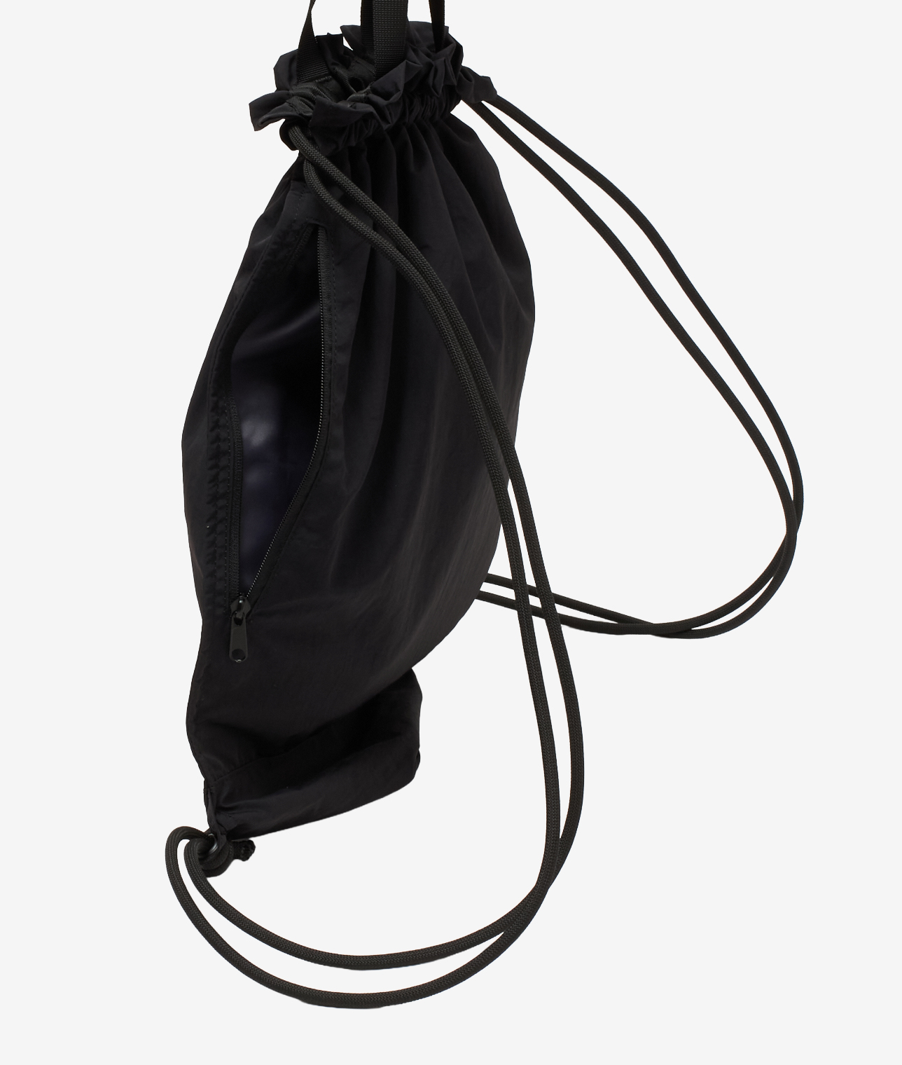 【別注】CARIBOU Mountaineering/ロゴナップサック 詳細画像 BLACK 4
