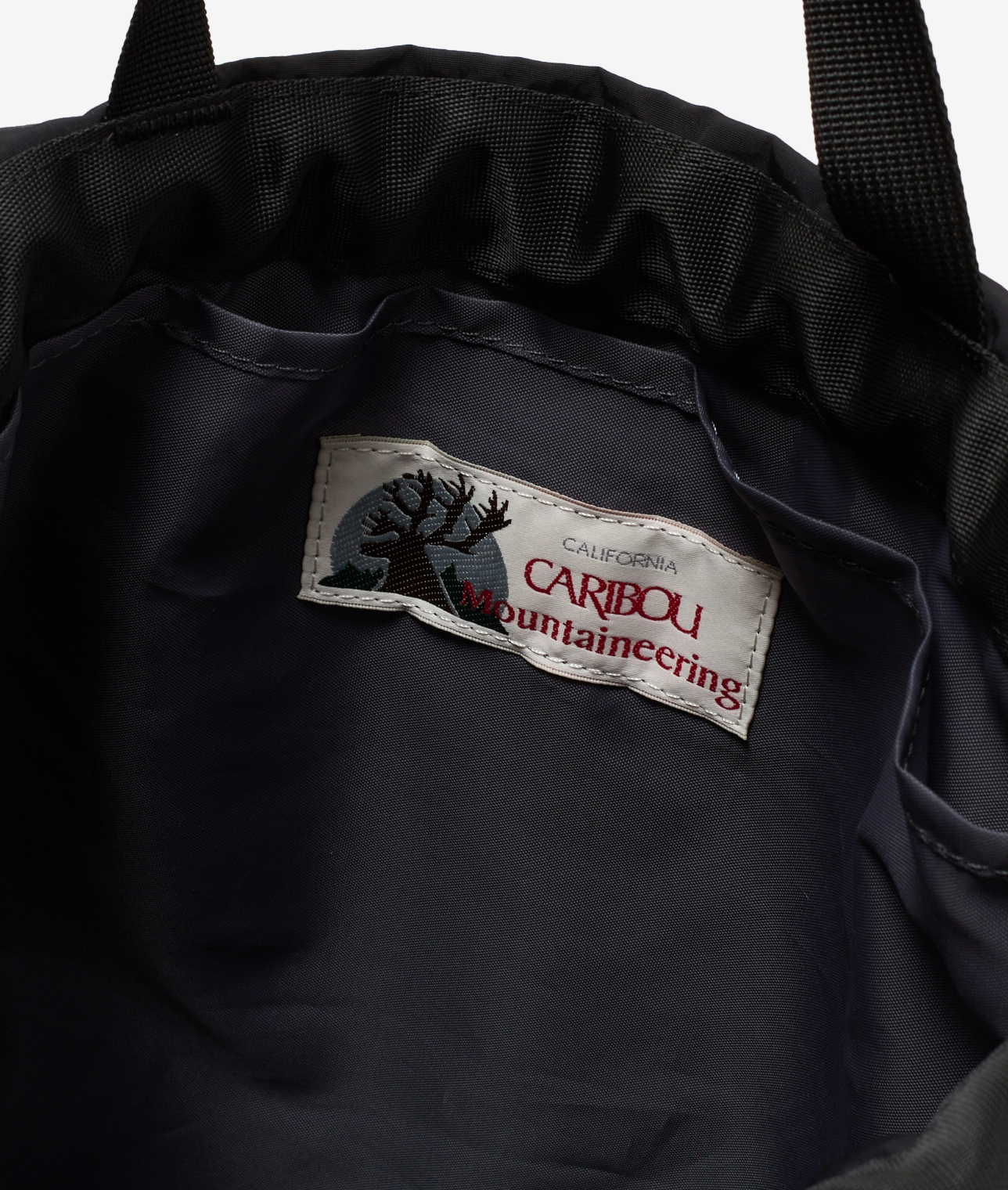 【別注】CARIBOU Mountaineering/ロゴナップサック 詳細画像 BLACK 7