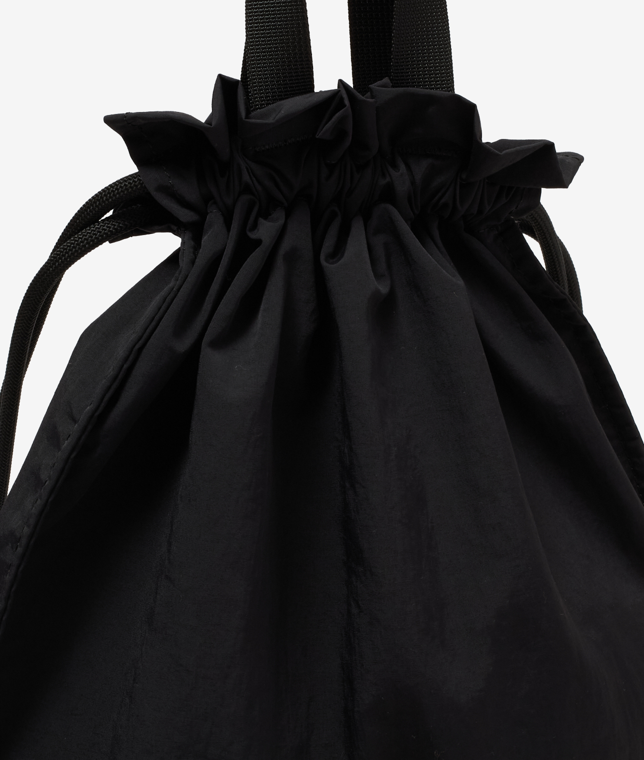 【別注】CARIBOU Mountaineering/ロゴナップサック 詳細画像 BLACK 9