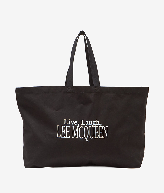 FUORIMODA/Live Laugh Lee McQueen Maxi tote bag