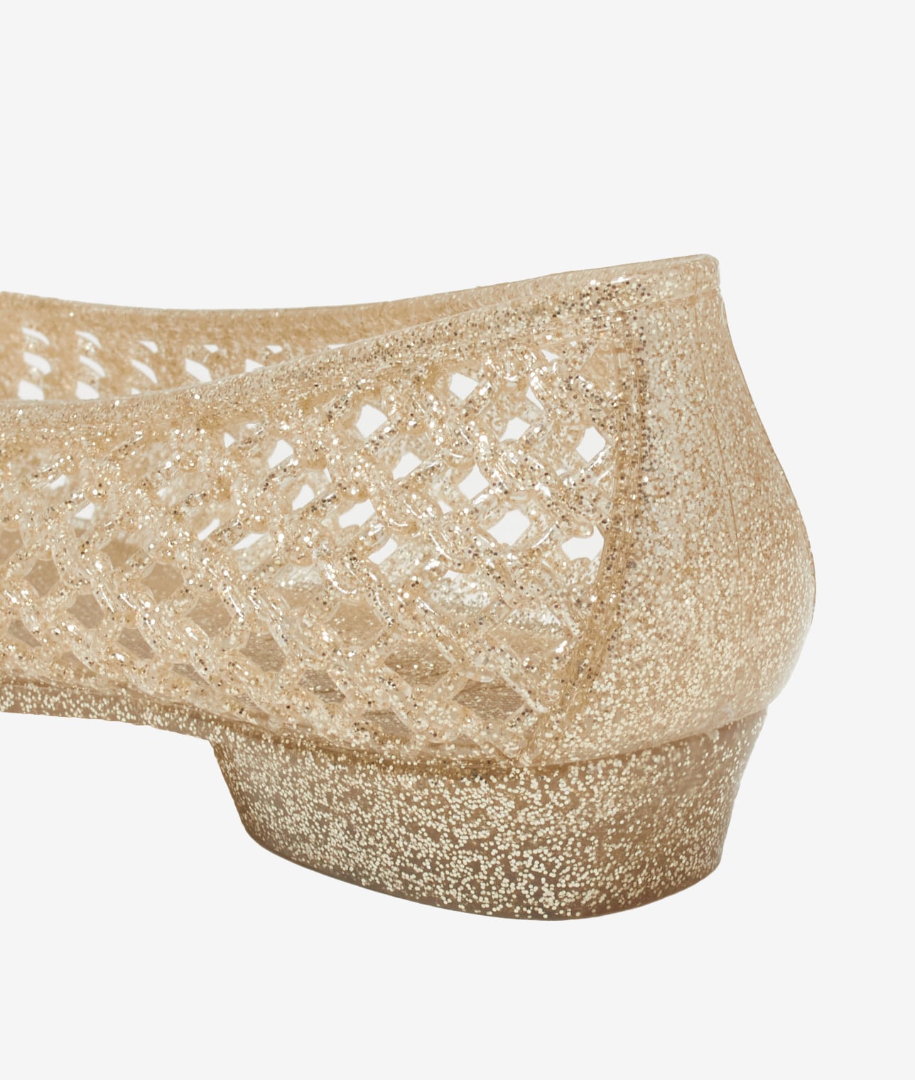 【予約】HEAVENLY JELLY/別注シャイニーメッシュパンプス 詳細画像 GOLD 10